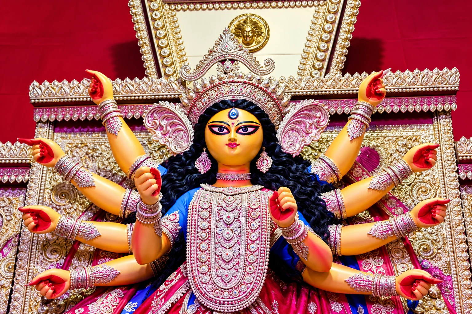 Previous years Maa Durga idol photograph Photo_10