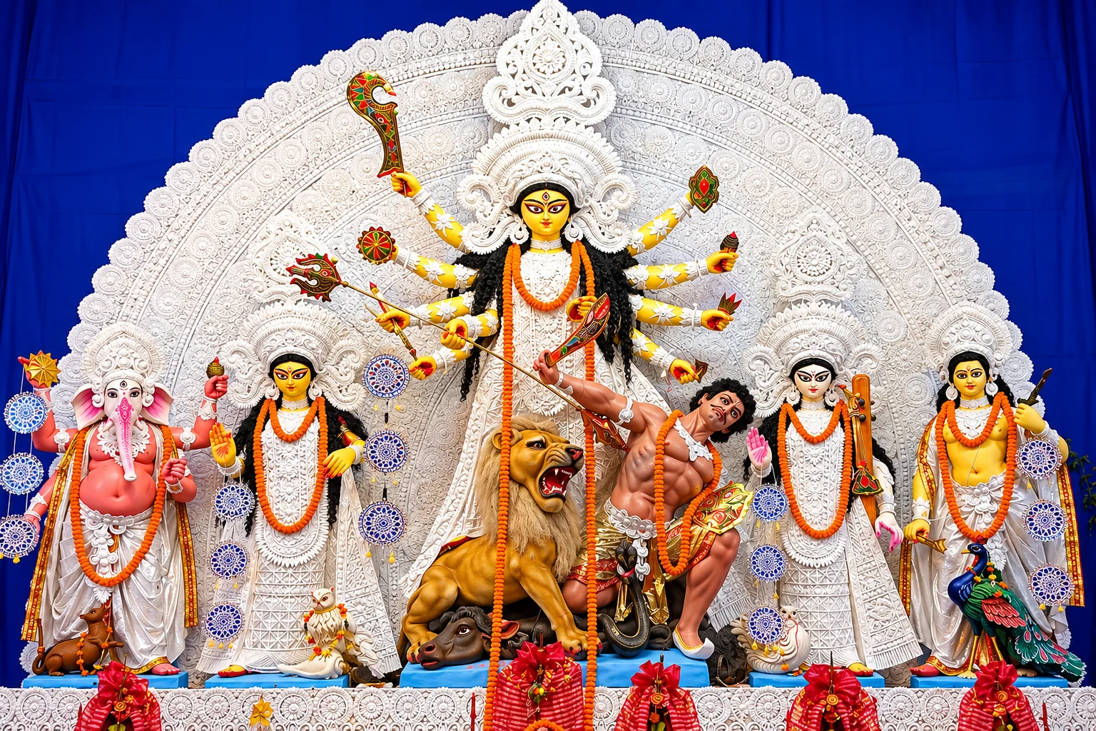 Previous years Maa Durga idol photograph Photo_12