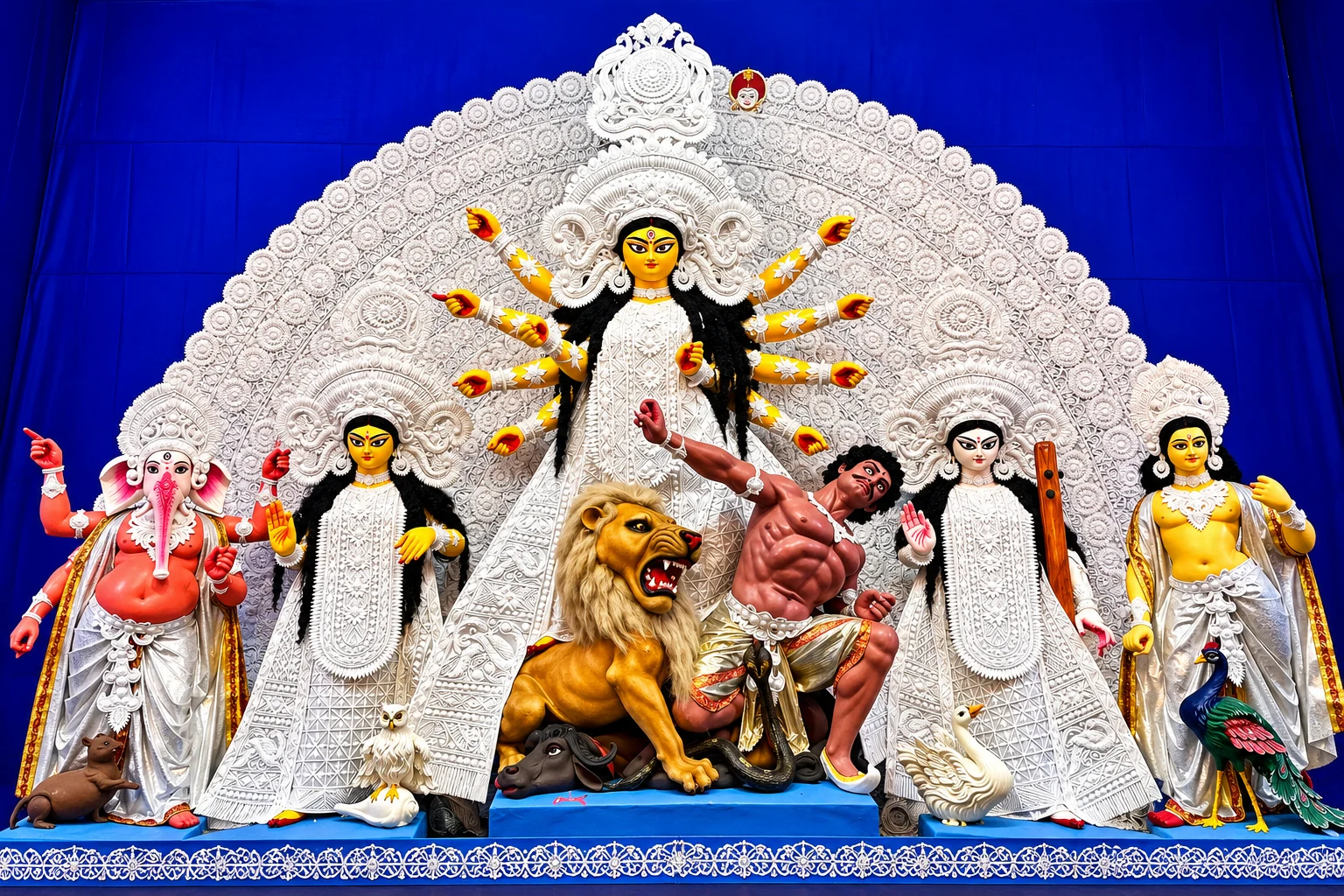 Previous years Maa Durga idol photograph Photo_5