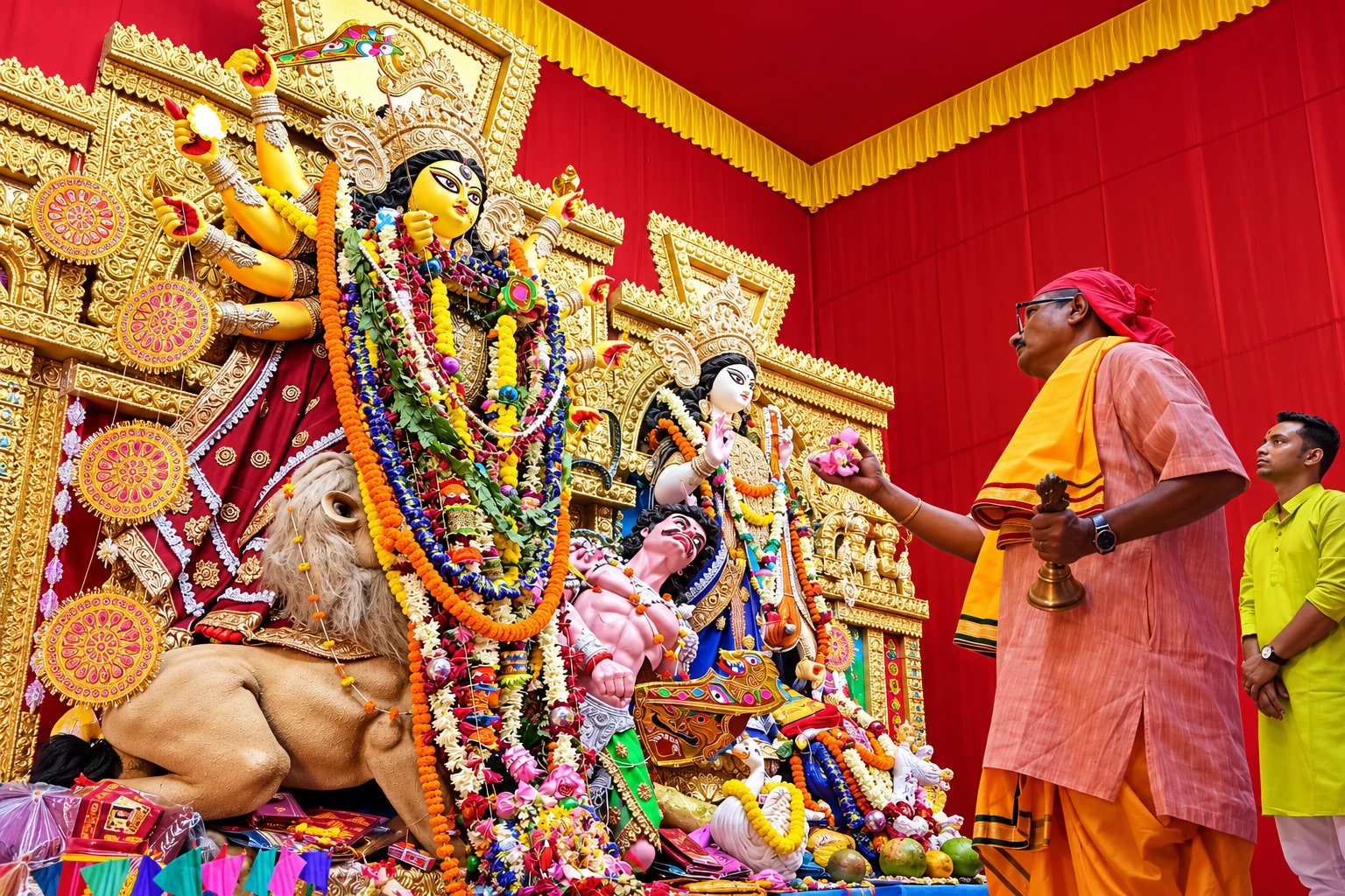 Previous years Maa Durga idol photograph Photo_6