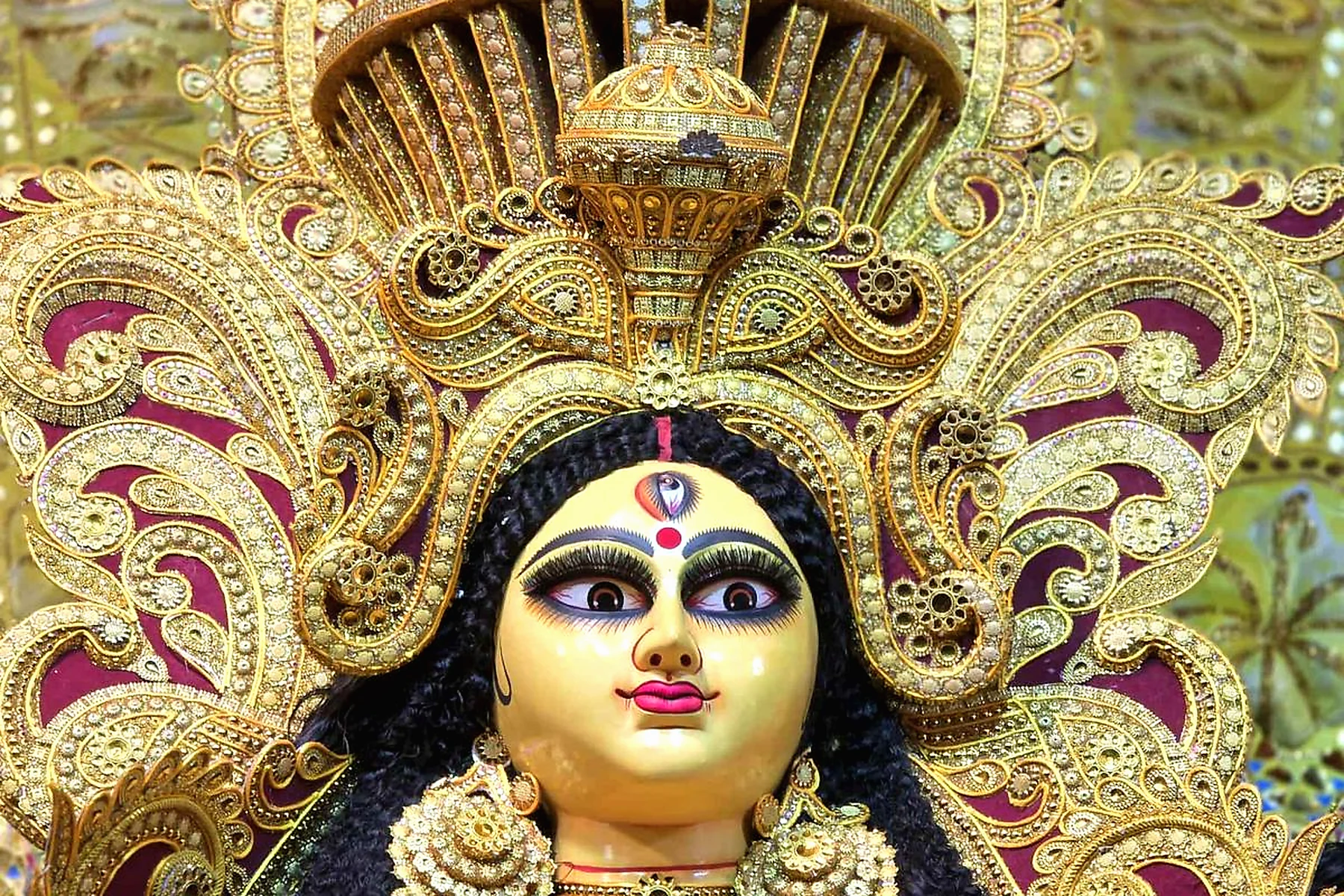 Previous years Maa Durga idol photograph Photo_7
