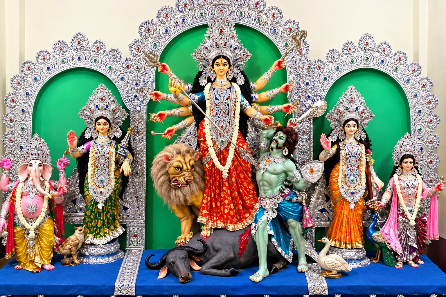 Previous years Maa Durga idol photograph Photo_9